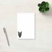 Vossen Gezicht Silhouet Post-it® Notes (Kantoor)