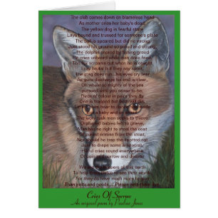 vossen in het wild schilderen van blanco diergedic