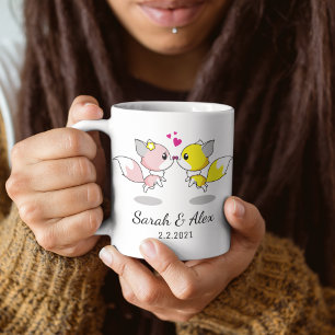 Vossen mok, gepersonaliseerde koffiemok voor koppe