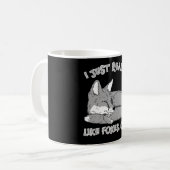 Vossen: ontwerp van vossenbossen dierenvriend — Gi Koffiemok (Voorkant links)