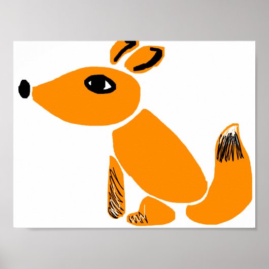 vossen poster (Voorkant)