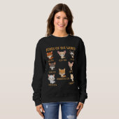 Vossen Van De Wereld T-shirt Grappige Vos Dieren E (Voorkant volledig)