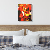 Vossen van Franz Marc Fine Art Canvas (Insitu (Slaapkamer))