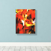 Vossen van Franz Marc Fine Art Canvas Afdruk (Insitu (Houten vloer))