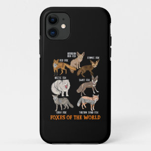 Vossen Van Over De Hele Wereld Grappige Vossen Die Case-Mate iPhone Case