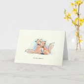 Vossen verliefd: Met veel affectie Kaart (Gele Bloem)