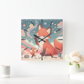 Vossen Vierkante Klok (Huis)