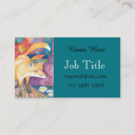 vossen visitekaartje