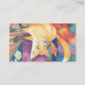 vossen visitekaartje (Achterkant)