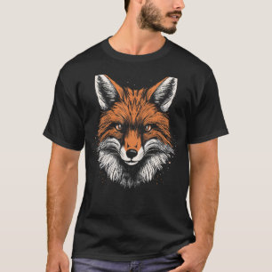 vossen vossen kop bos Natuur bosdieren dier T-shirt