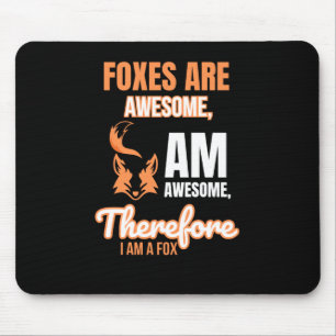 Vossen zijn Geweldige - Funny Fox Lover Design Sti Muismat