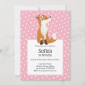 vossenbos, schattig kaart (Voorkant)