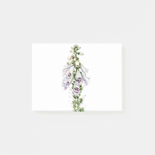 Vossenhandschoen bloem post-it® notes (Voorkant)