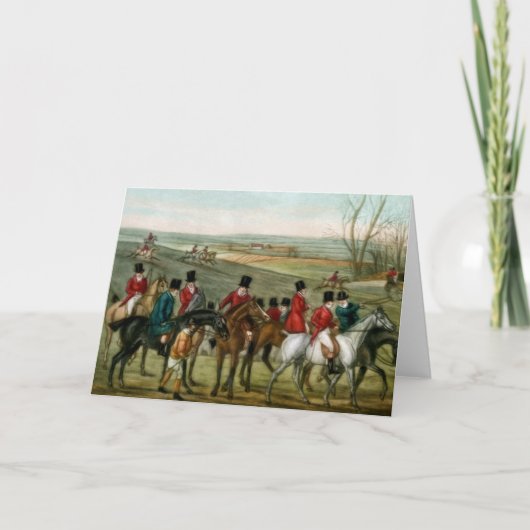 Vossenjacht 2 kaart (Voorkant)