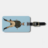  vossenjacht bagagelabel (Voorkant horizontaal)