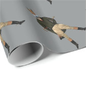  vossenjacht cadeaupapier (Rol Hoek)