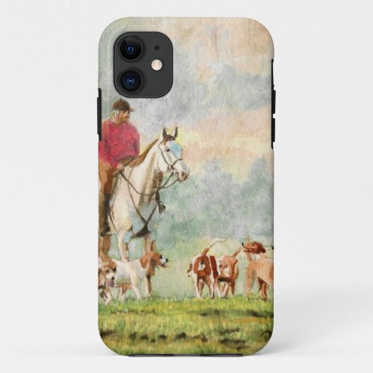 Vossenjacht Case-Mate iPhone Case (Achterkant)