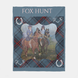 vossenjacht fleece deken