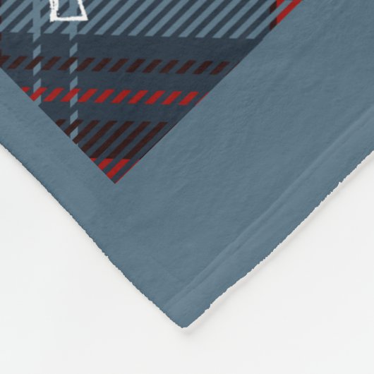 vossenjacht fleece deken (Hoek)