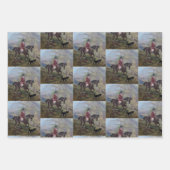 vossenjacht Papier met onmiddellijke verpakking Re Inpakpapier Vel (Voorkant)