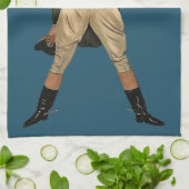  vossenjachttea-handdoek theedoek (Gevouwen)