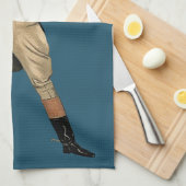  vossenjachttea-handdoek theedoek (Quarter Fold)