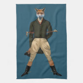  vossenjachttea-handdoek theedoek (Verticaal)