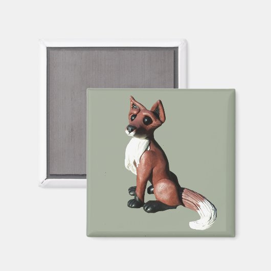 vossenmagneet magneet (Voorkant / Achterkant)