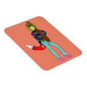 vossenmeisje magneet (Rechterzijde)