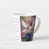 Vossenstaart Bloem Fee Latte Mok (Rechterhoek)