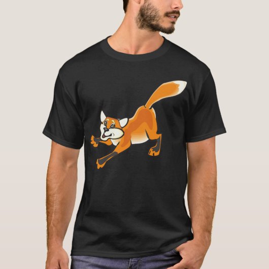 vossenvee hond t-shirt (Voorkant)