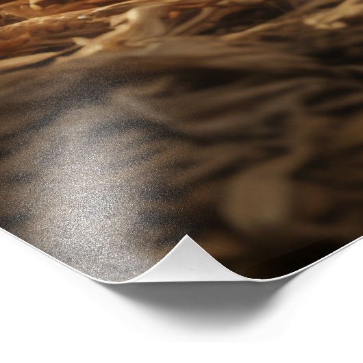 Vossenwelpen Foto Afdruk (Hoek)