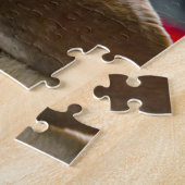 Vosshond Hond. Legpuzzel (Zijkant)