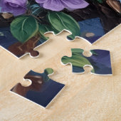 Vosstel Paar Teder Verstrengelde Staarten Legpuzzel (Zijkant)