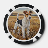 Vossterriër Poker Chips (Achterkant)