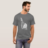 Vostok First Man in Space Dark T-shirt (Voorkant volledig)