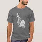 Vostok First Man in Space Dark T-shirt (Voorkant)