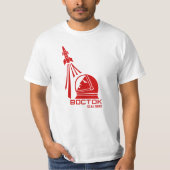 Vostok First Man in Space T-shirt (Voorkant)