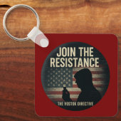 Vostok JOIN THE RESISTANCE keychain (Voorkant)