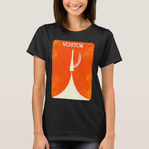 Vostok Raket Sovjet Unie Ruimte Ruimtevaart Yuri T-shirt