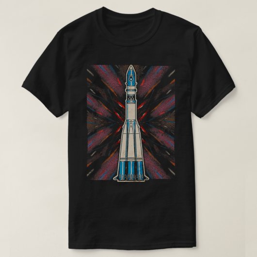 Vostok Rocket T-shirt (Design voorkant)