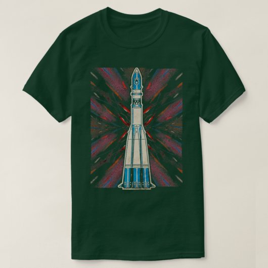 Vostok Rocket T-shirt (Design voorkant)