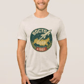 vostok ruimteschip 1961 Tri-Blend shirt (Voorkant)