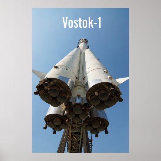Vostok, Vostok-1 Poster (Voorkant)