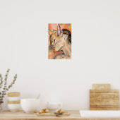 Vosvrouw Poster (Keuken)