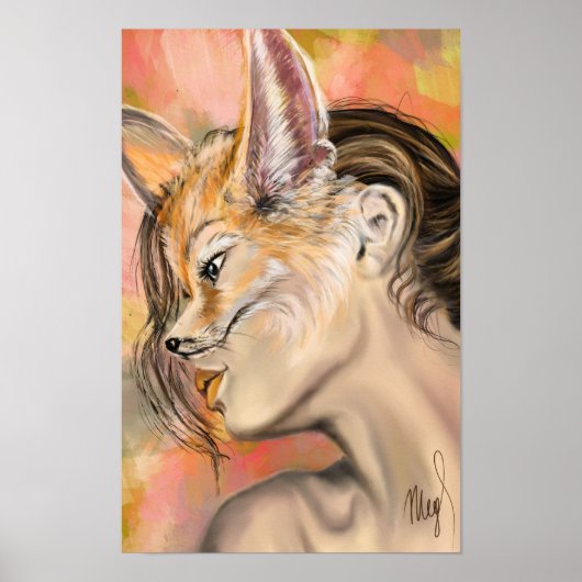 Vosvrouw Poster (Voorkant)