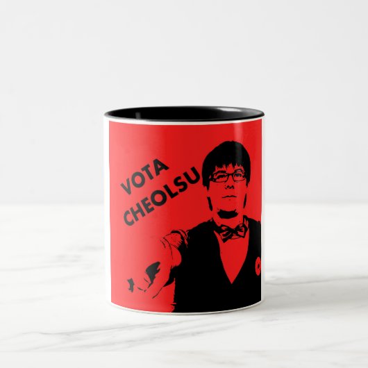 Vota Cheolsu Tweekleurige Koffiemok (Center)