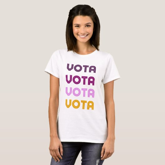 VOTA x4 T-shirt (Voorkant volledig)