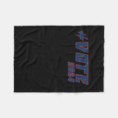 #vote2024 - Amerikaanse verkiezingen 2024 Lichtkle Fleece Deken (Voorkant (Horizontaal))