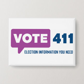 Vote411 Knop Button